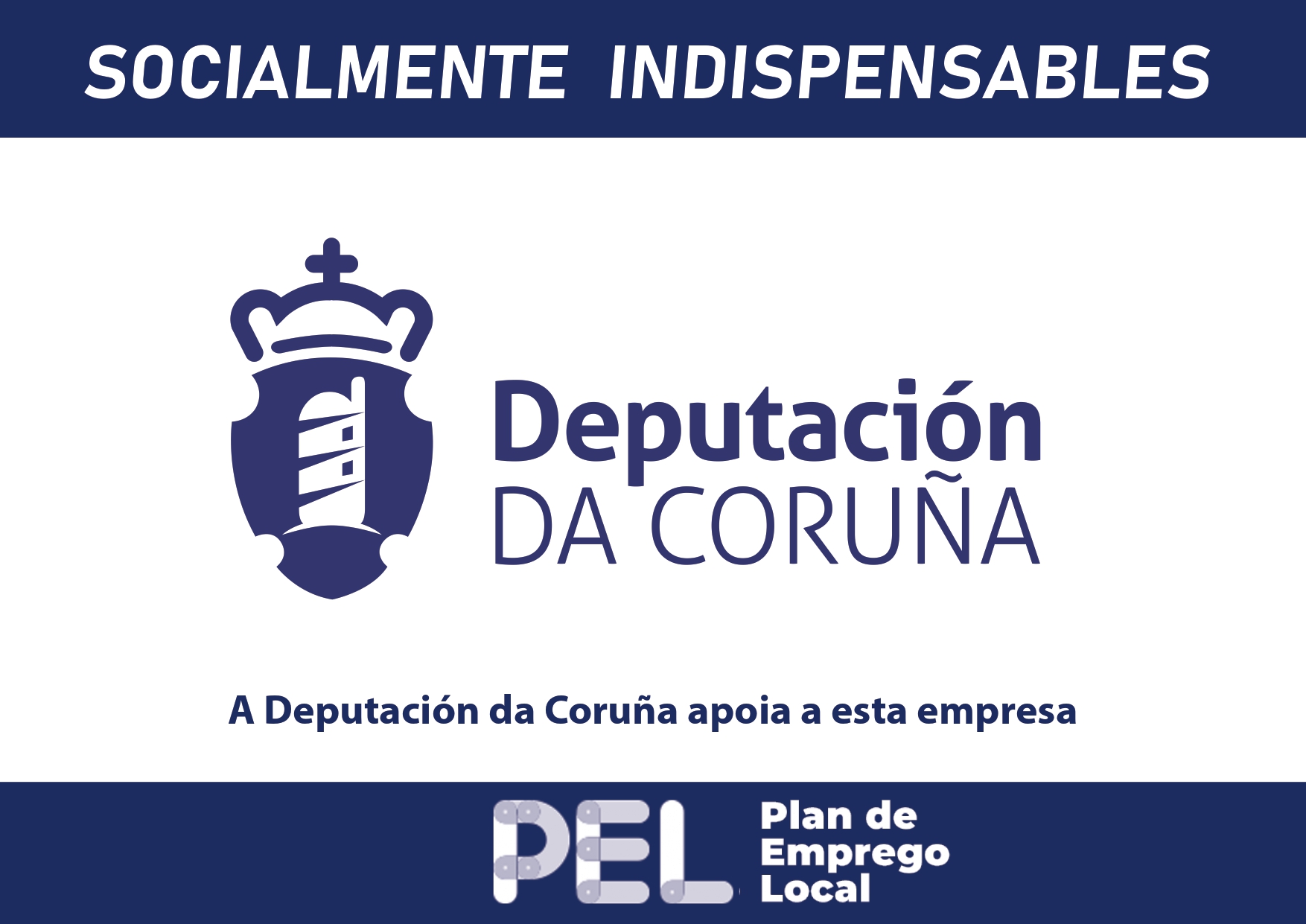 RAXIA Formación foi beneficiaria do programa: Deputación da Coruña. Axudas PEL-2021